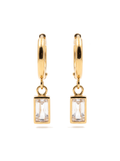 BAGUETTE CRYSTAL EARRINGS