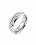 CRYSTAL LINE RING