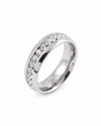 CRYSTAL LINE RING