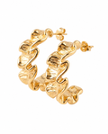WAVE SCULPTURED EARRINGS X