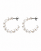 PEARL CLUSTER EARRINGS X
