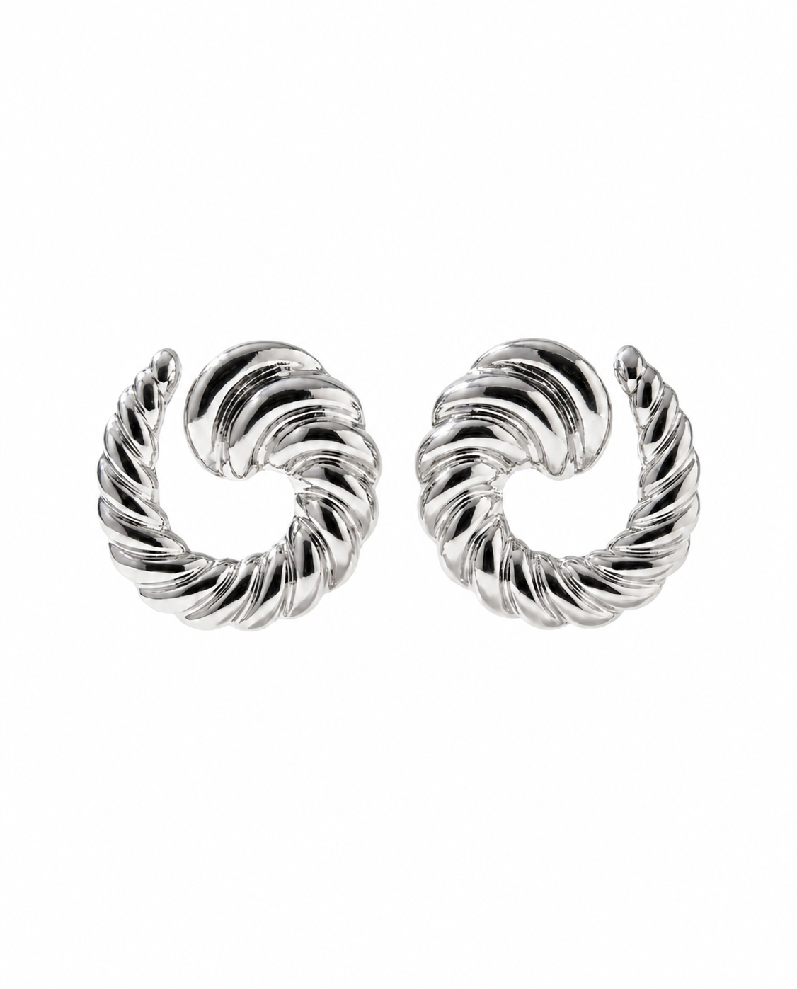 TWISTED SWIRL EARRINGS X