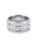 TWIN CRYSTAL RING