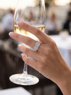 CRYSTAL PAVÉ RING