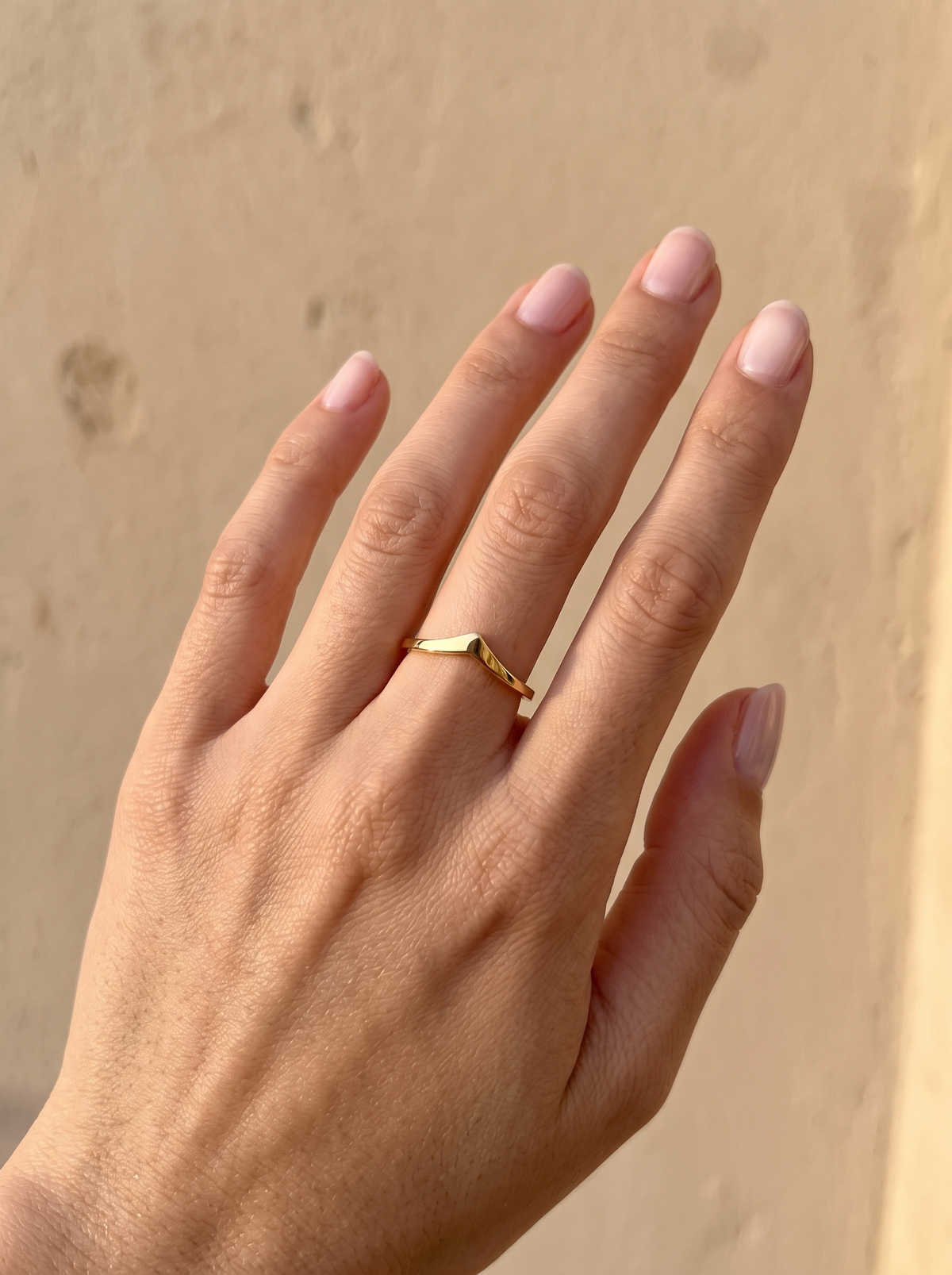SINGLE WAWE RING